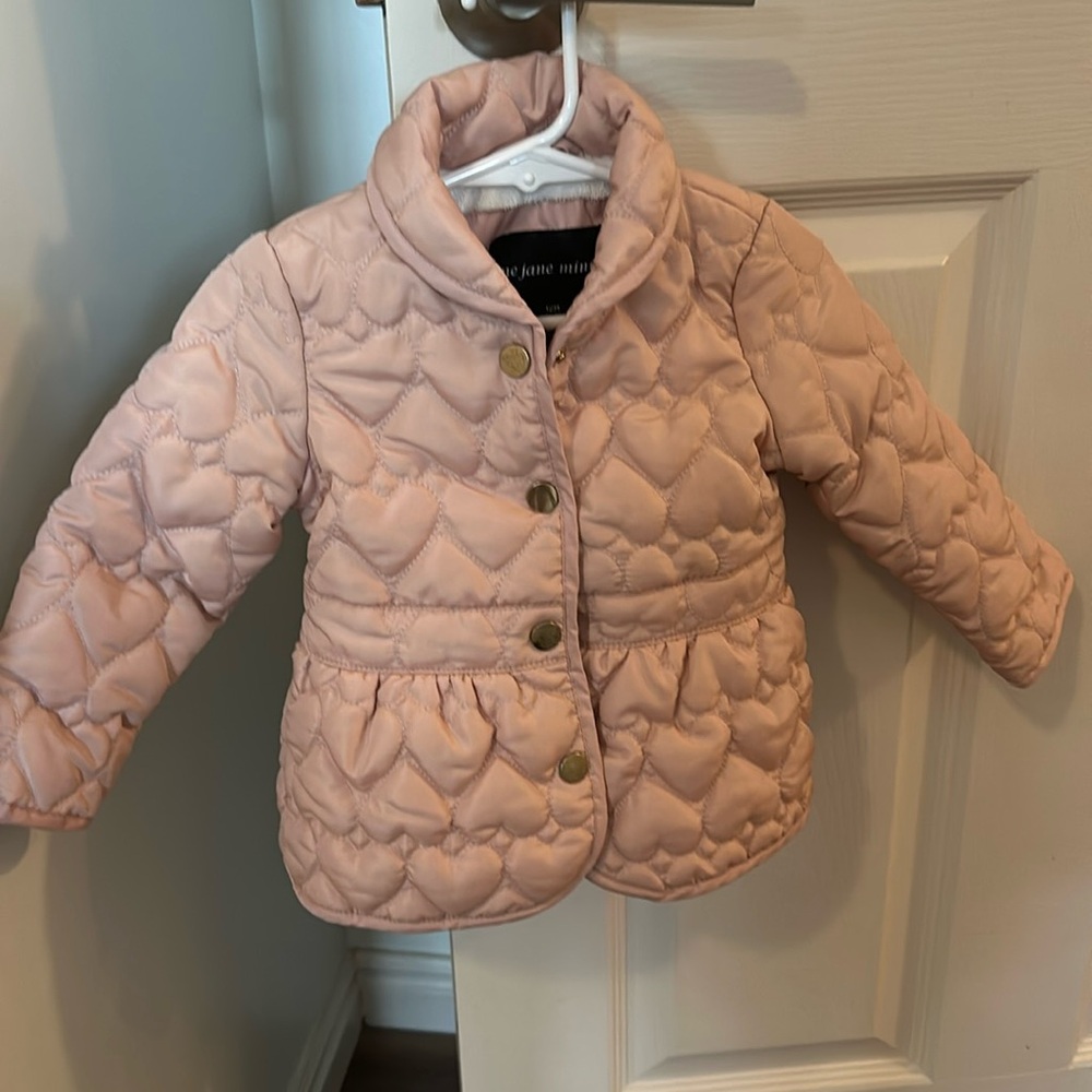 Me Jane Mini Pink Heart Jacket